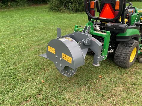 tractor mounted stump planer